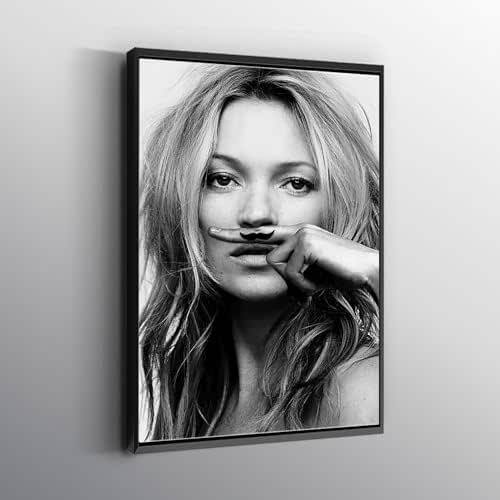 Kate Moss Print Wall Art. Life is a Joke. Fashion Poster – Print and Proper