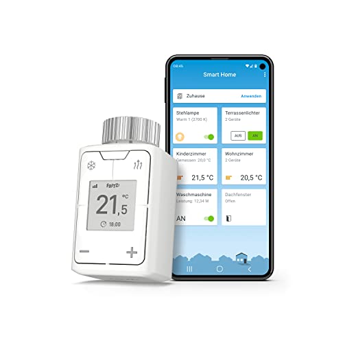 AVM Fritz!DECT 302 (Intelligenter Heizkörperregler für das Heimnetz, für alle gängigen...