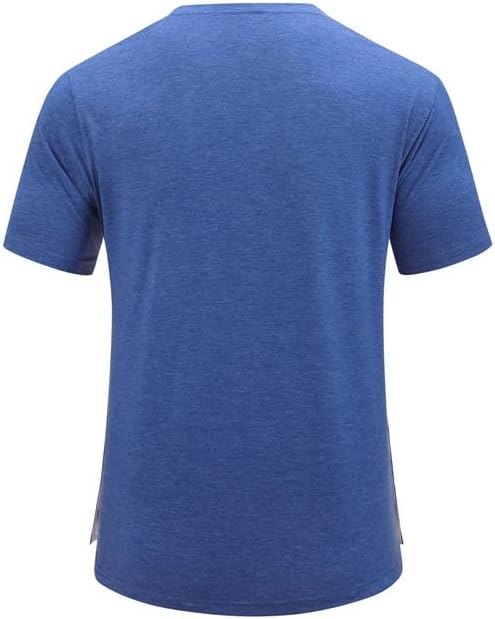 Post Shoulder Surgery Shirts for Men Full Snap Open Tear Away Short Sleeve T Shirt Chemo Port Access Tee Rotator Cuff Surgery - Image 4