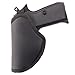 IWB Gun Holster ECOMAXX Concealed Carry Soft Leatherette Material Suede Lined Interior, Fits Most Small .380 .22 .25 .32, Kel-Tec, Ruger LCP, NAA Guardian, Pico, Baby Browning, LW SEECAMP. Right Hand