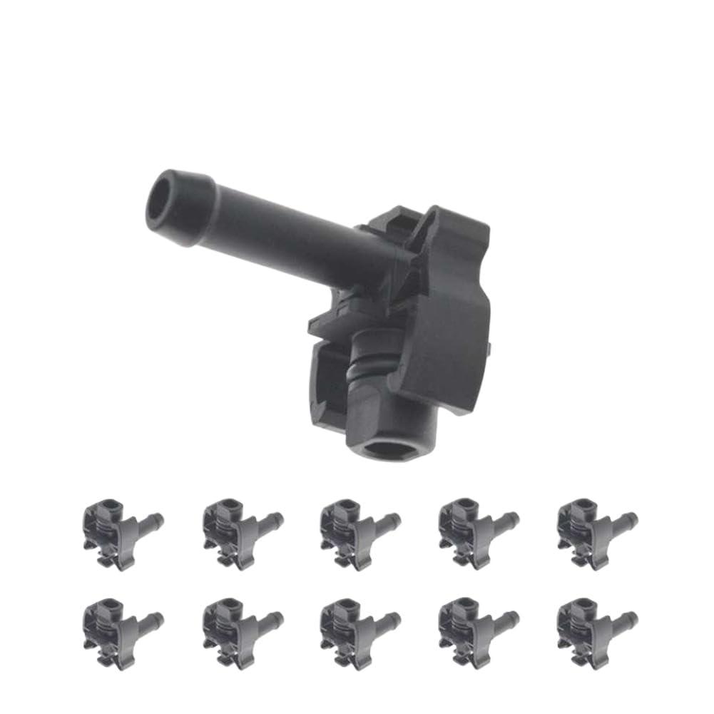 Water Hose Connector Compatible with X-Trail T32 and Qashqai J11 2018 and Newer Models - Replaces Part Number 21750-4EB0A(10PCS)