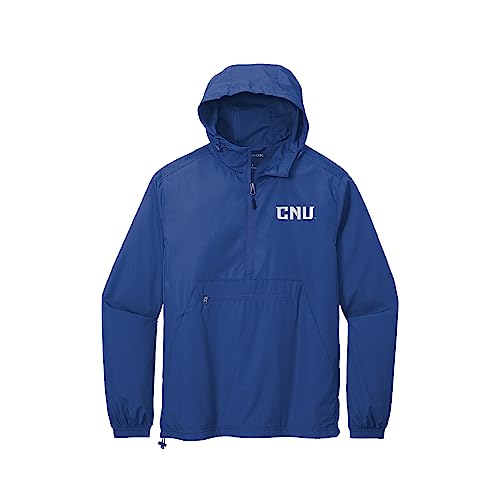 Sorority Letters Shop Christopher Newport University CNU Windbreaker - Packable Anorak Pullover