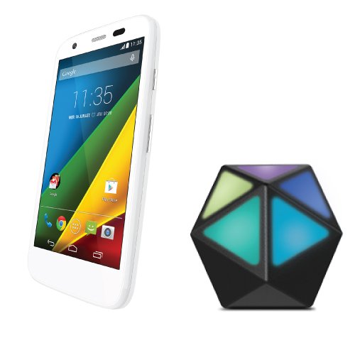 Motorola G LTE - Smartphone libre Android (pantalla 4.5", cámara 5 Mp, 8 GB, Quad-Core 1.2 GHz, 1 GB RAM), blanco (importado)