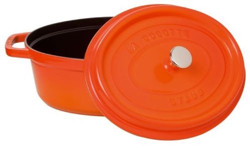 Amazon｜staub ココットオーバル 31cm オレンジ 40509-870(1103159