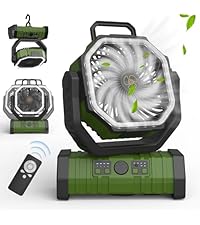 Amazon | Issufel キャンプ 扇風機 アウトドア 充電式 【20000mAh 怪物