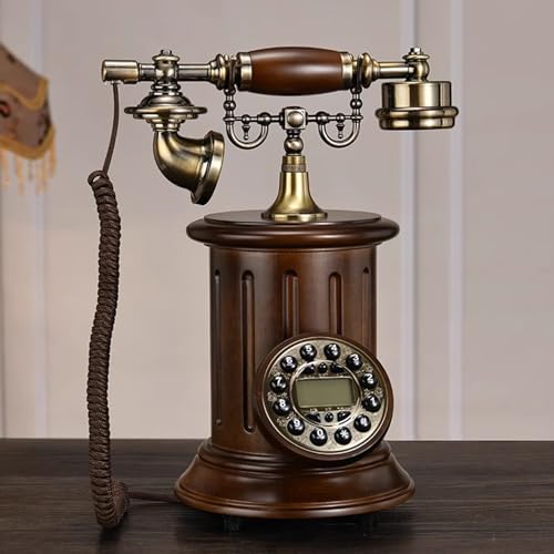 Téléphone fixe filaire rétro avec sonnerie classique à offrir pour le bureau