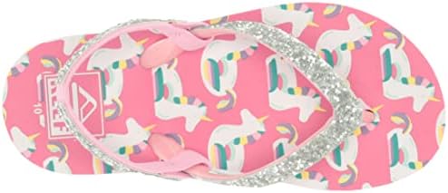 Reef Girls Little Stargazer Prints Flip-Flop, Unicorn Float, 11 Kid | Image 4