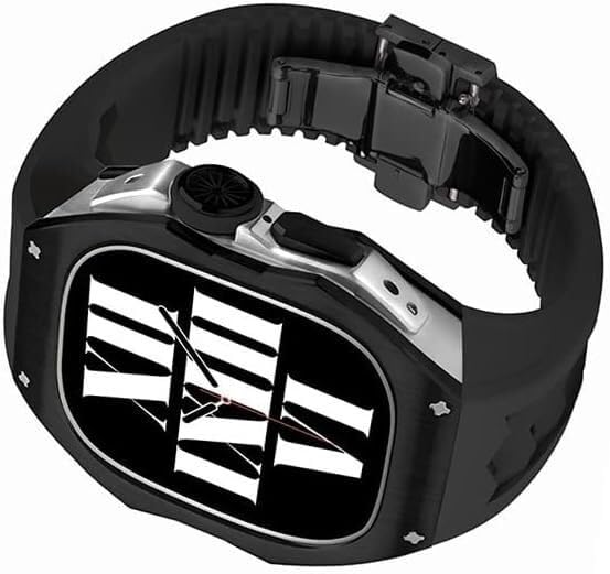 Bracelet Titane 49mm Apple Watch Ultra Boucle Acier Inoxydable
