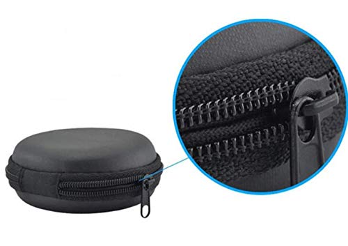 Image of OAHU Multipurpose Pocket Storage Travel Organizer Shockproof Protective Pouch Case for Bluetooth Wireless Earphones, Memory Card, Data Cable, Keys, Jewellery and Pen Drives (Black)