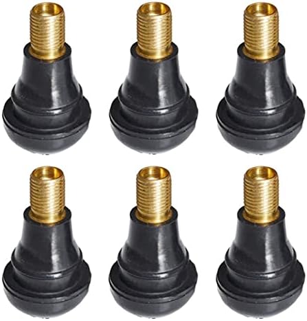 30Pcs TR412 Car Valve Rubber Pack,Tyre Valve,Car Tire Valve Stem Cap,Rubber Tubeless Tire Valve Core Stems Cap,Explosion-Inhibiting Tyre Valve,for Tubeless Rim Holes on Standard Vehicle