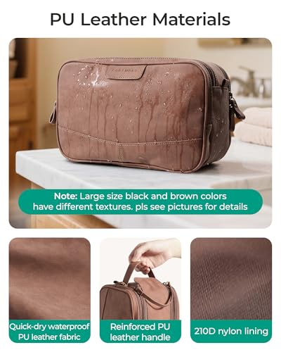 Trousse pour articles de toilette homme qui protège vos bagages