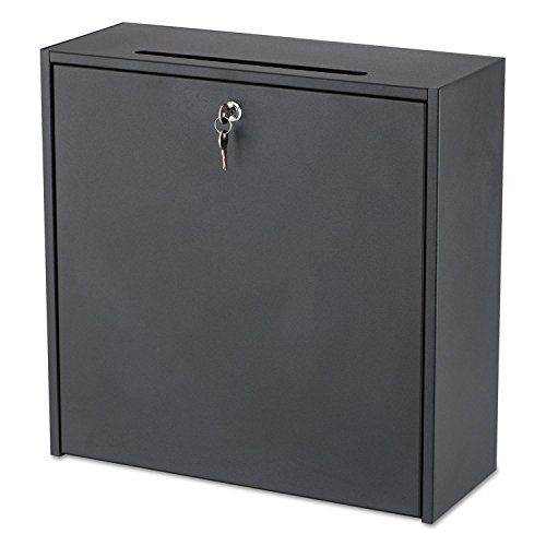 Boîte aux lettres interne Safco 4259BL grand modèle pour bureaux partagés