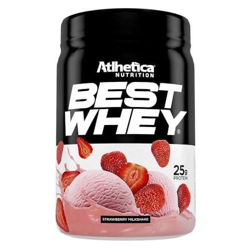 Atlhetica Nutrition Best Whey (450G) - Sabor Milk Shake De Morango