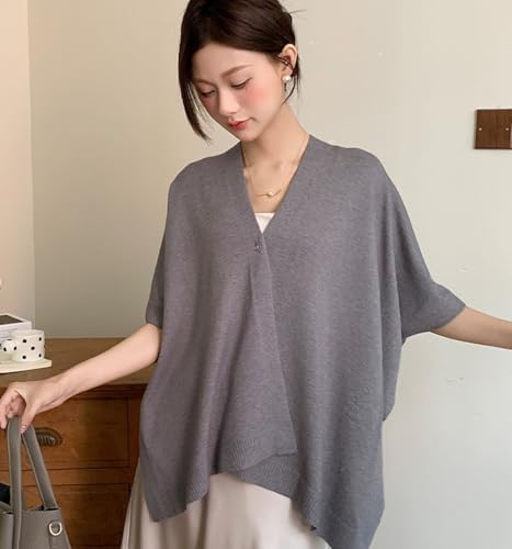 Shawl Wraps for Women Open Front Poncho Cape Cashmere Like Knitted Dress Topper Soft Versatile Scarf 20252