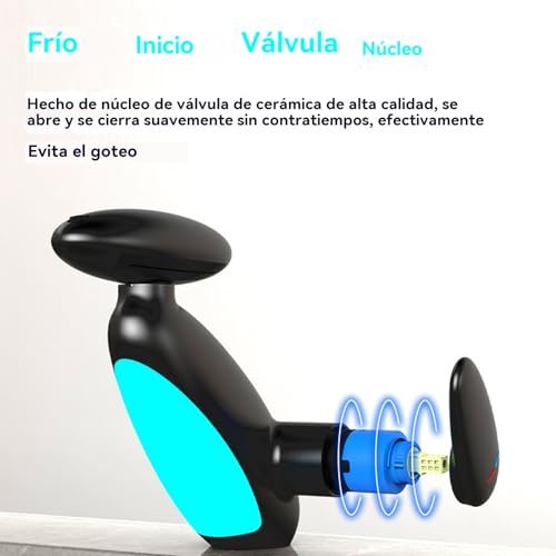 Grifo de lavabo con cabezal giratorio 360 y extensor de 4 modos para baño 4