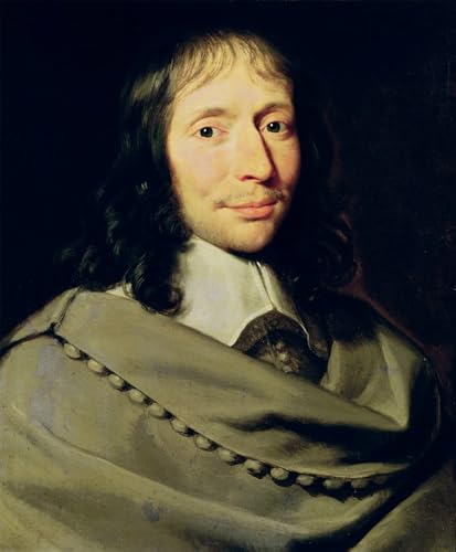 Affiches et gravures Blaise Pascal par de Champaigne toile salon 60x90cm