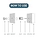 Standoff Screws for Acrylic 1/2 x 3/4 inch Stainless Steel Wall Sign Silver Standoff Mounting Hardware 20 Pack