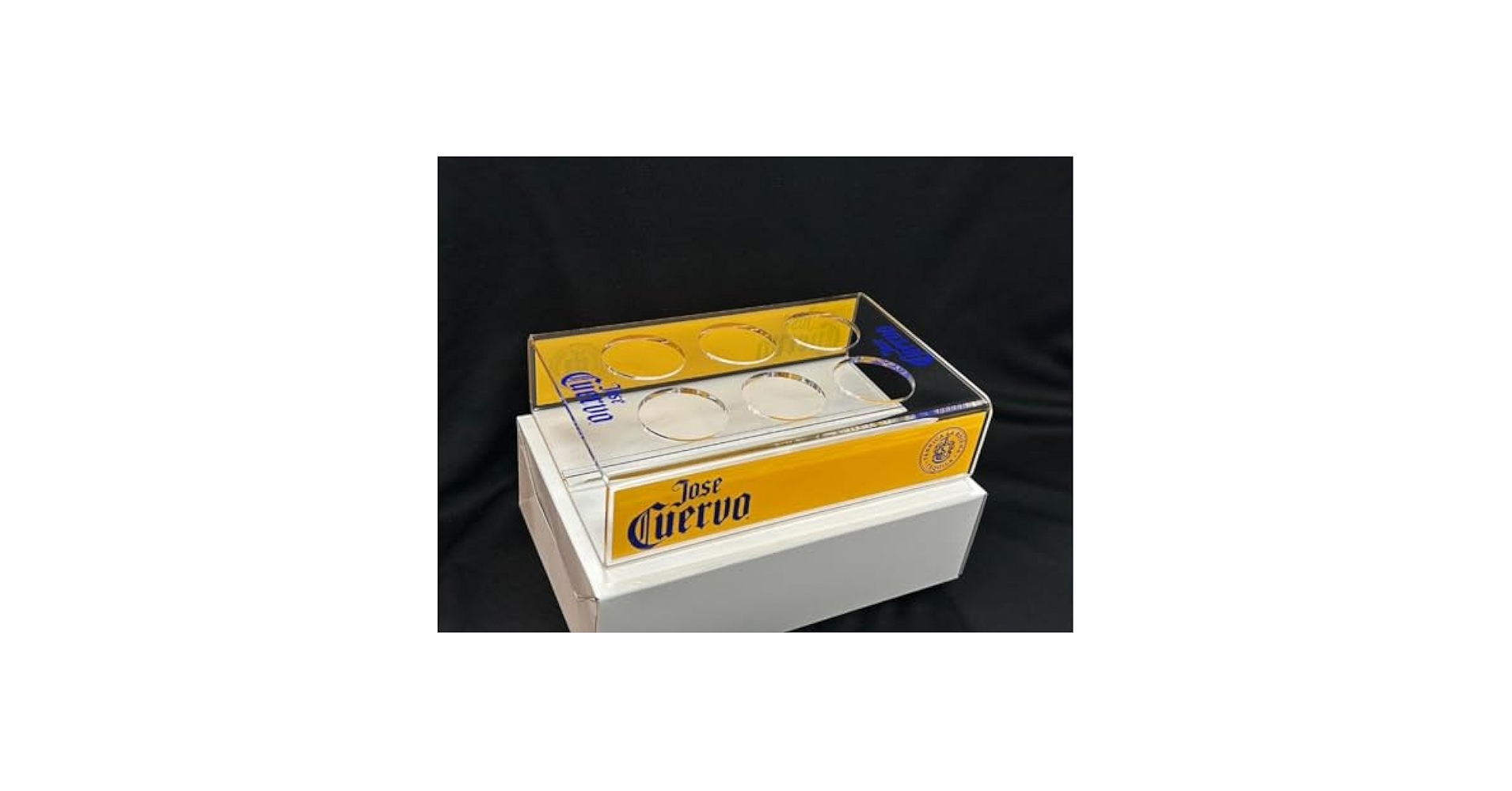 【未使用】クエルボ 1800 ショットグラストレー【非売品】 未使用】クエルボ 1800 ショットグラス&トレーセット【非売品