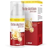 Oste Action Gel | valioso gel para las articulaciones con efecto calor integrado | 120 ml en dosificador de bomba 1x