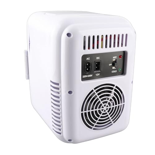 Fdit Portable Mini Fridge, 50W Monocrystalline Solar Panel DC18V Solar Powered Refrigerator with Battery Box Connector Cable for Camping