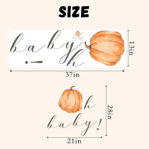 Vinilo Decorativo ZAIBIANHAO Oh Baby Pumpkin Tema Otoño miniatura 5