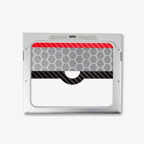 Image of MightySkins Carbon Fiber Skin Compatible with Alienware X14 R2 (2023) Full Wrap Kit - Battle Ball | Protective, Durable Textured Carbon Fiber Finish | Easy to Apply & Change Styles | Made in The USA