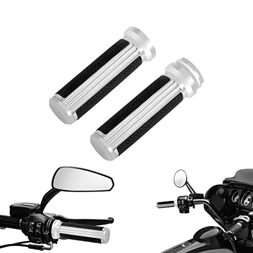 Poignées de guidon 25 mm antidérapantes pour un contrôle total de votre Harley
