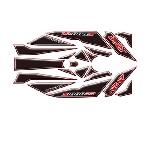 Grip de réservoir BMW S1000RR 2015-2018 pour éviter les rayures de carénage noir