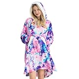 Winthome Light and Soft Blanket Hoodie for Women Men Adults Teens, Oversized Fleece Hoodie, One Size Fits All