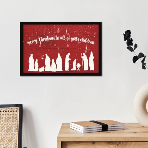 Décoration murale chrétienne Jésus pour fenêtre intérieure et maison