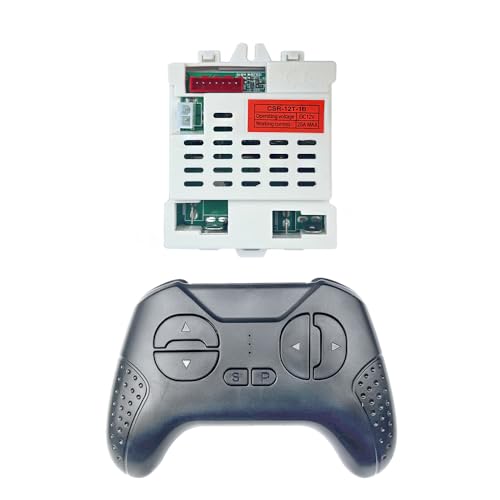 12V CSR-12T-1B 2.4G Remote Control Box for The Best Choice Jeep Power Wheels Conversion Kit Upgrade,CSR-12T-1A Controller Kit for Kids Electric Ride On Truck Car Replacement Parts