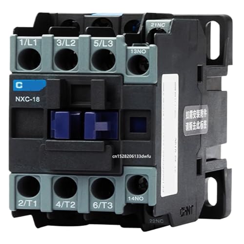 Contacteur 18A NXC-18 fixation Rail DIN bobine AC 36V haute durabilité mécanique