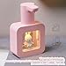 Mipow x Miffy Automatic Soap Dispenser Touchless - 3 Adjustable Foam Levels Smart Sensor, Hand Soap Dispenser for Bathroom Kitchen Home Office, Pink - Gifts for Girls