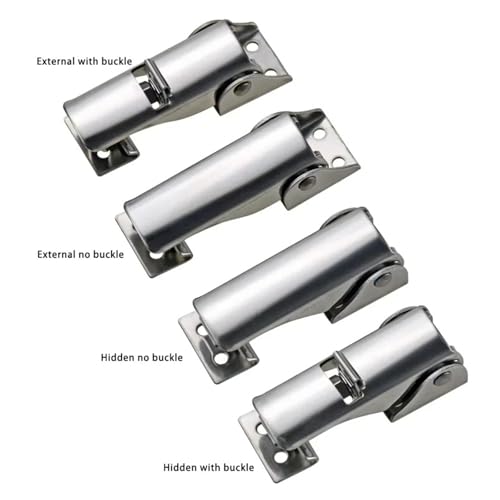 Boucle de connexion serrée industrielle boucle cachée réglable inox - 4