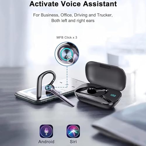Auriculares Bluetooth In Ear con Micrófono y Cancelación de Ruido miniatura 3