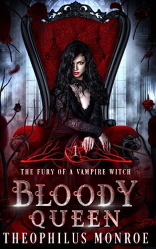 Book cover for The Fury of a Vampire Witch series