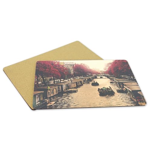 Napperons souples pour protéger votre table des rayures avec le charme d'Amsterdam - 5