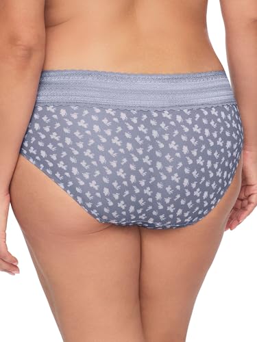 Image of Warner's womens No Pinching No Problems Dig-free Comfort Waist With Lace Microfiber Hipster 5609j