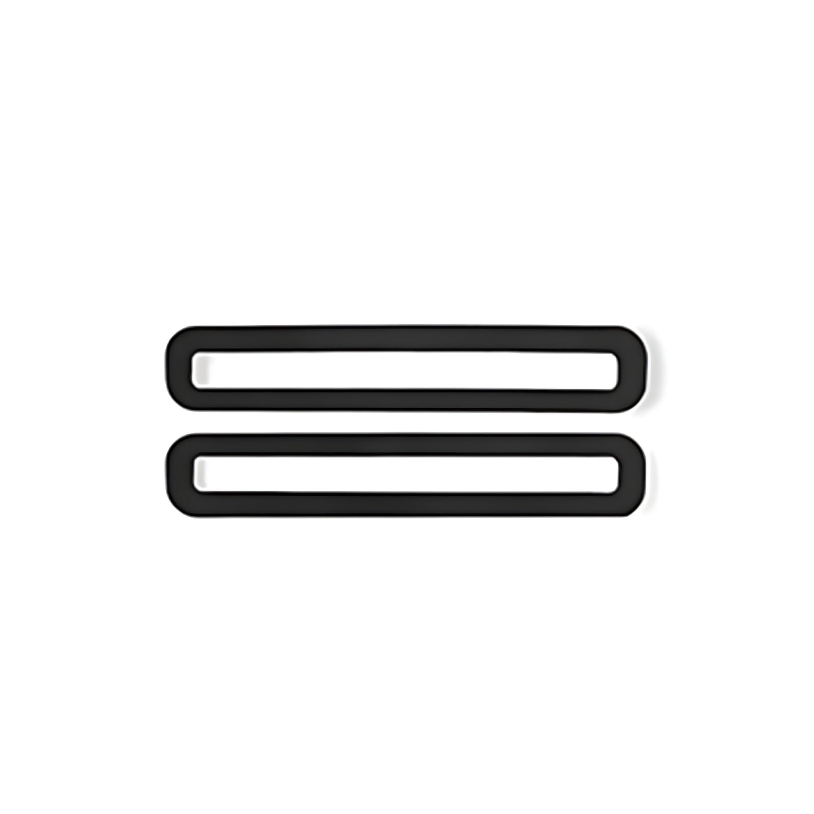 Dashboard Trim Air Vent Compatible with for Mustang GT 2015-2023 LHD RHD Car Door Air Vent Trim Cover Air Outlet Decorative Sticker