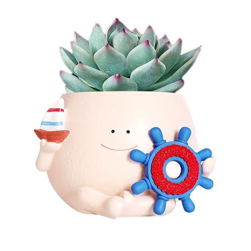 Pots mignons pour succulentes Teksome, le cadeau déco idéal - 7