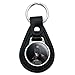 Black Leather Batman Arkham Asylum Video Game Keychain