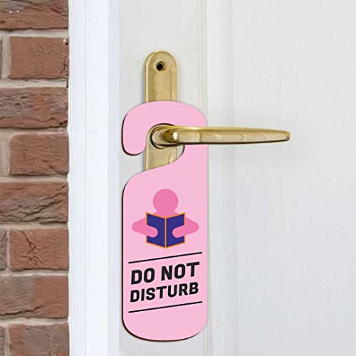 Image of KREEPO Do Not Disturb MDF Door Sign Hanger Size(24cm x 8.5cm) kr53