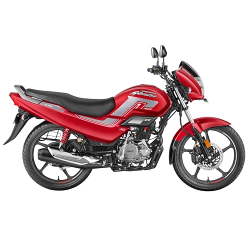 Image of Hero MotoCorp SUPER SPLENDOR BS6 FI DSS C (OBD2B) Motorcycles /Bike Sports Red Booking for Ex-Showroom Price