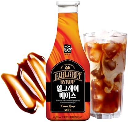 Earl Greyさま Amazon.com : [Nokchawon] Earl Grey Tea Syrup 15.22 fl oz