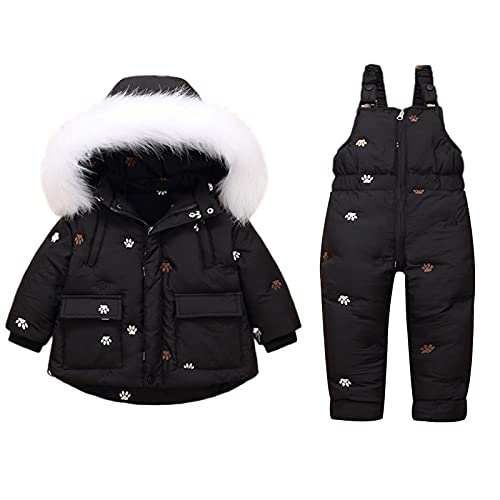 Ensemble Ski Enfant Blanc De Blanc - Veste + Salopette - 5 Ans - Très Bon état