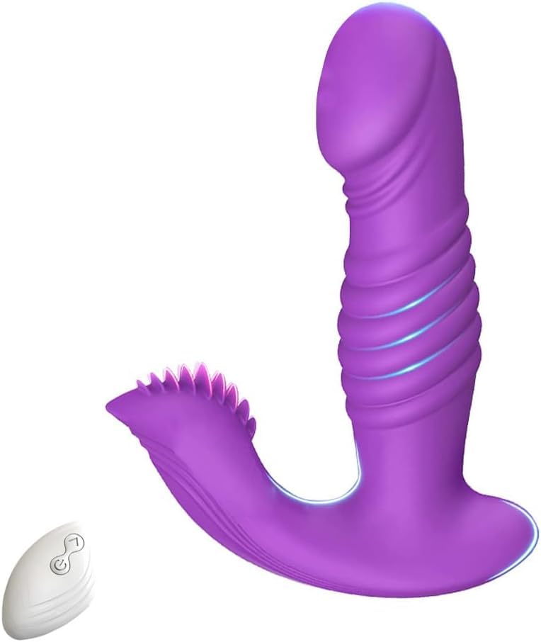 Portable Vibrating Massager -Clitioral Sucker Remote Control Relaxes Muscles 9 Modes VibrateToy Couples APP- for Body and Back Foot Silent Personal for Sports Massage Adult Tools Relaxation (Purple)