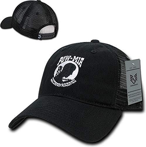 Rapiddominance Powmia Relaxed Trucker Caps, Black2