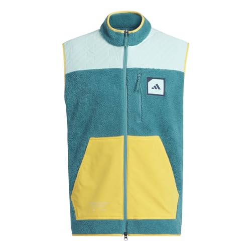 adidas Unisex Adicross Padded Fleece Full-Zip Golf Vest - Golf