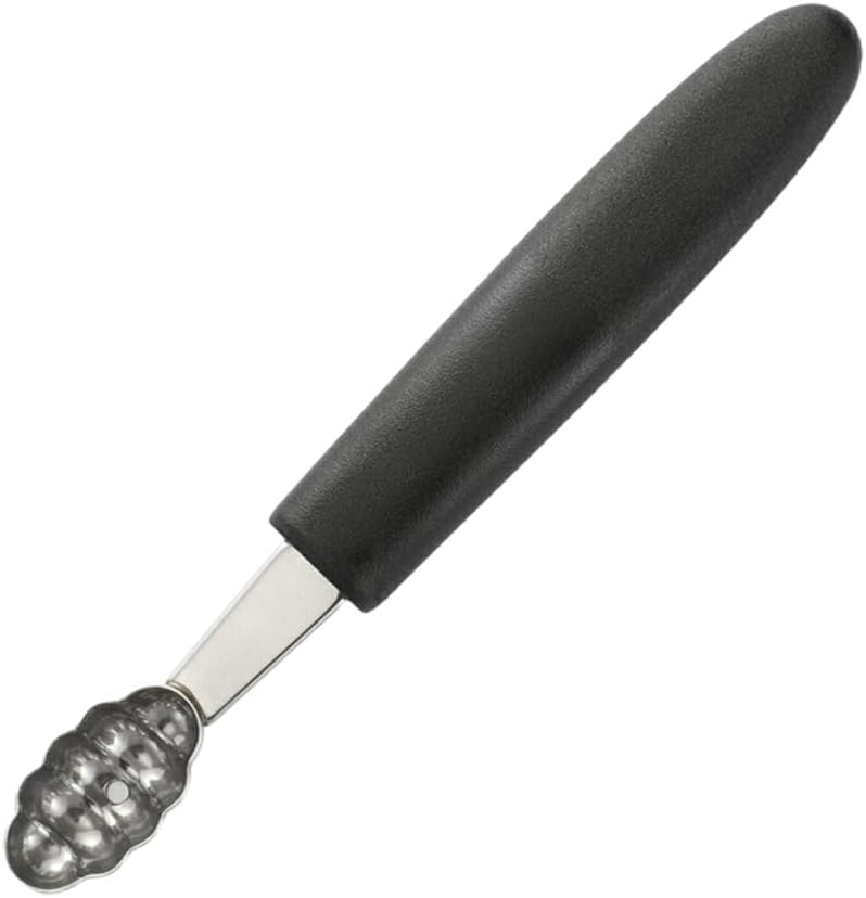 Melon Baller Scoops Made with Stainless Steel Durable Stainless Steel Ice Cream Scoops Melon Baller Fruit Scoop, Wavy Egg Shape