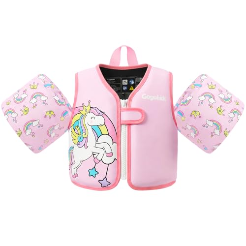 Image of Gogokids Puddle Float Jumper 33-66 Pounds, Toddler Swim Vest Kids Floaties